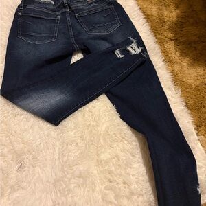 Bke Stella slim fit low rise ankle skinny